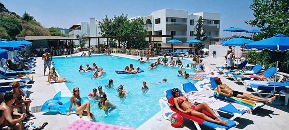 Sirene Beach Hotel Ixia  Exteriör bild